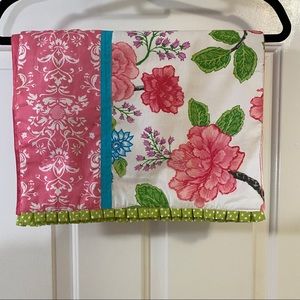 Floral table runner